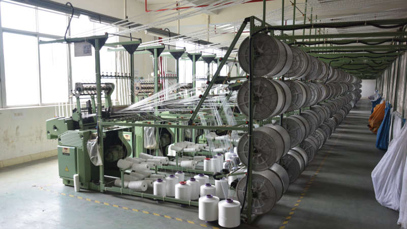 布带车间 tape sewing workshop